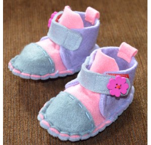 Copati za dojenčke, iz filca